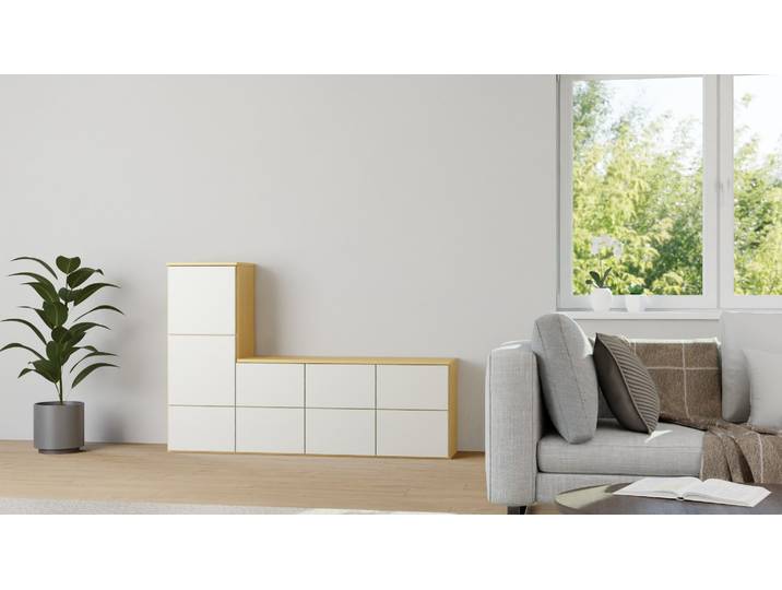 Votre commode avec assise pour optimiser votre espace intérieur Hêtre Naturel huilé