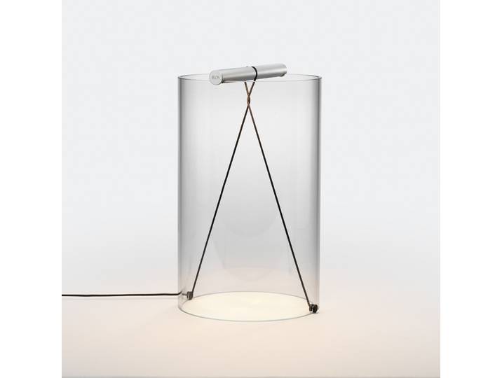To-Tie T2 Tischleuchte Matt Black - Flos - Wohnzimmer - Design - Glas
