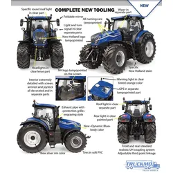 Universal Hobbies New Holland T7.210 Dynamic Blue 2026 6810