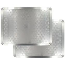 Zenker Special Cooking Perforierte Aluminium-Backbleche, 2er-Set