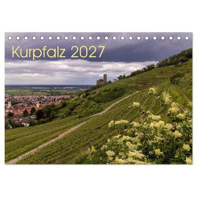 Kurpfalz 2027 (Tischkalender 2027 DIN A5 quer), CALVENDO Monatskalender