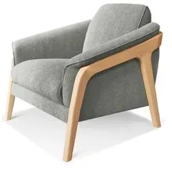 Segmüller Werkstätten Sessel Nido02 Stoff Grau