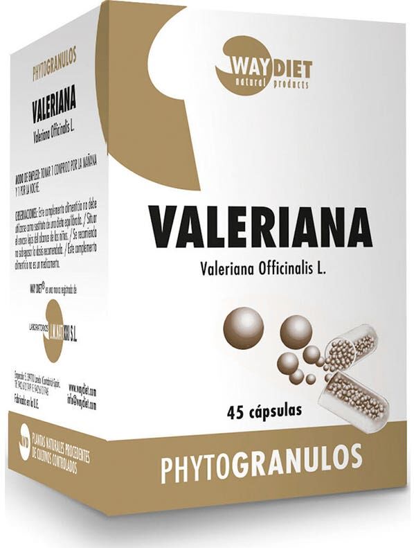 Waydiet Natural Valeriana Phytogranulos 45 caps