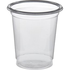 Papstar Schnapsgläser 87820 pure, 2cl, Bio-Kunststoff PLA, mit Füllstrich, 40 Stück