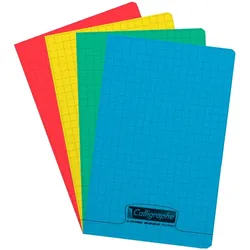 Calligraphe 10x CARNET PIQ.8000 PP ASS.11X17 96P kariert- Sortiert 18070C