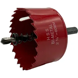 Bohrkrone 60 mm perfekt für Heimwerker  für verschiedene Materialien anwendbar