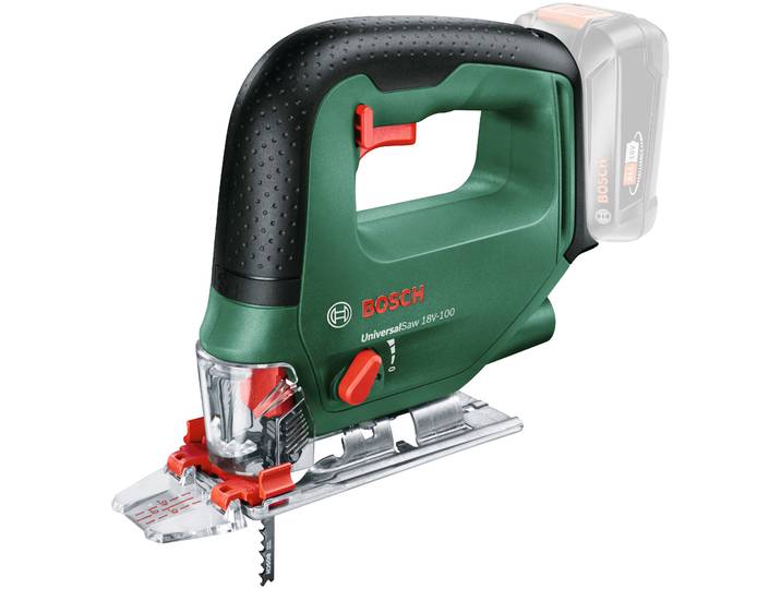 Akku-Stichsäge BOSCH HOME & GARDEN UniversalSaw 18V-100 Solo , grün, B:24mm H:8mm L:20mm, Sägemaschinen, Akku-Stichsäge, ohne Akku und Ladegerät