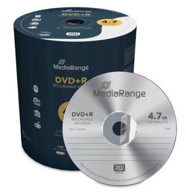 MediaRange MR443 - DVD+R 100-Pack