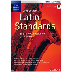 Schott Saxophone Lounge - Latin Standards Tenor Sax - Notenbuch