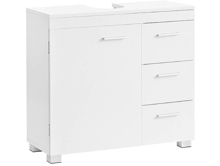 Unterwaschbeckenschrank SONGMICS NAYANA Weiss