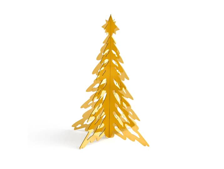 Cooee Design Sapin décoratif Pinetree 15 cm Laiton