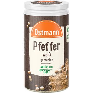 Ostmann Pfeffer gemahlen, weiß, im Streuer, 45 g