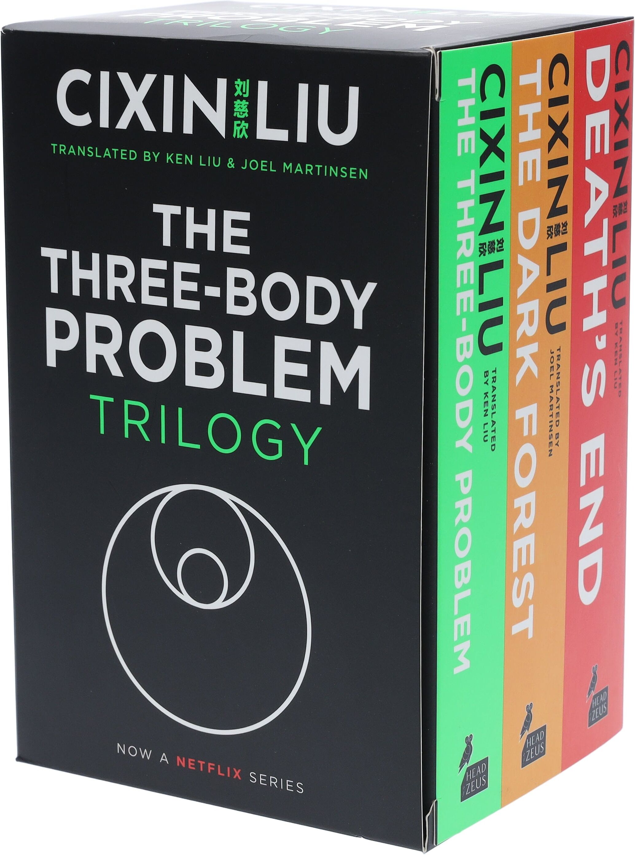 3 Body Problem by Cixin Liu: Remembrance of Earth's Past Trilogy 3 Books Box Set - Fiction - Paperback Head of Zeus