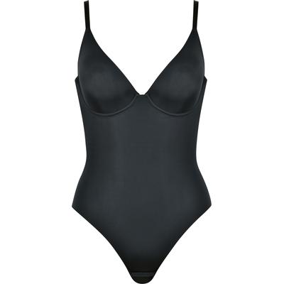 Shaping-Body NATURANA, Damen, Gr. 90, Cup D, schwarz, Mikrofaser, Obermaterial: 65% Polyamid, 35% Elasthan, Bodys