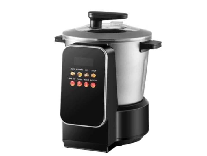 6-Liter-Schnellkochtopf Für Fufu, Gestampfte Yamswurzel Und Banku Mit LED-Touchscreen, 24-Stunden-Timer, 6 L Fassungsvermögen, Für 6-7 Personen, Für Die Zubereitung Von Fufu, Nshima, Amala