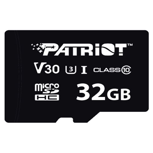 32GB Patriot SD Card VX Series MicroSDHC V30 PS1679