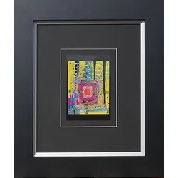 Kunstdruck HUNDERTWASSER (BH 38,50x43 cm) - BH 38,50x43 cm