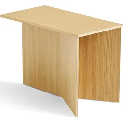 Slit Kaffeetisch helle Eiche aus Holz