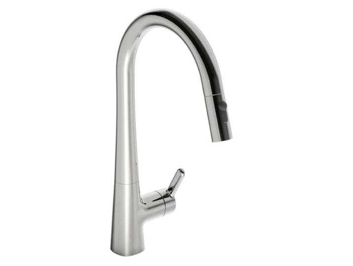 HANSA HANSADESIGNO Style Comfort Küchenarmatur, Standmontage, Ausladung 231mm, 51362283, Farbe: Chrom