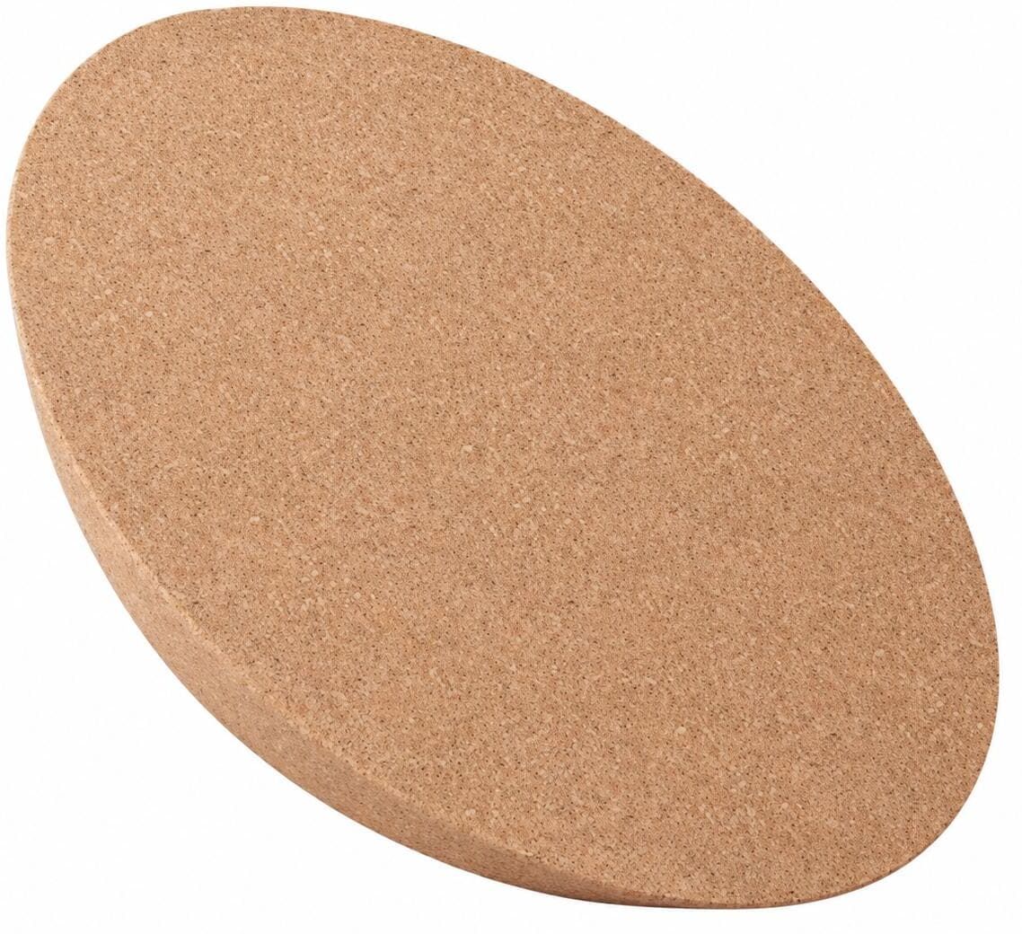 Balancetrainer KOOR "Balance Halbkugel Kork, 30 cm", braun (beige), Balancetrainer, B/H/L: 10cm Ø 30cm, Holz, Kork, Kunststoff, Balancetrainer, H:10cm Ø:30cm beige B/H/L: 10cm Ø 30cm