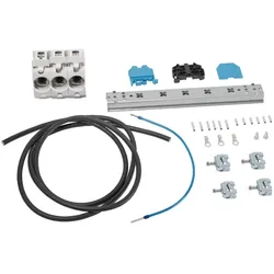 Hager ZY51T1 KIT Vorsicherung Sekundärkreis Wandler, Serverschrank Zubehör, Grau, Schwarz, Blau