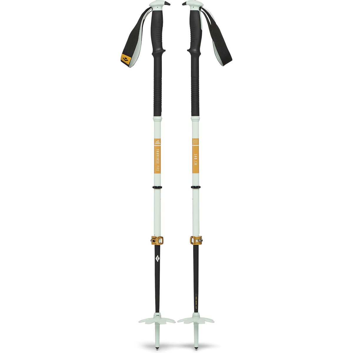 Black Diamond Traverse Pro Ski Poles foam green (3041) 155 BD11161130411551