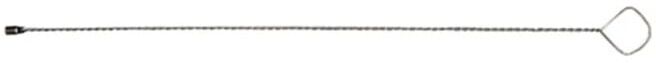 Manche flexible en fil de fer L. 1000 mm fil torsadé galvanisé OSBORN (0002819110)