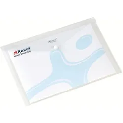 Rexel Dokumentenmappe A4 PP 5 Stück weiß Packung mit 5 Stück