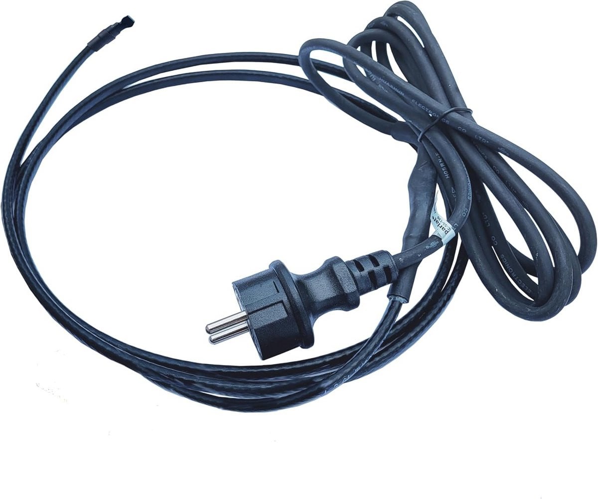 Zelfregulerende Vorstbeveiliging Verwarmingskabel 10W/m met Schuko Stekker