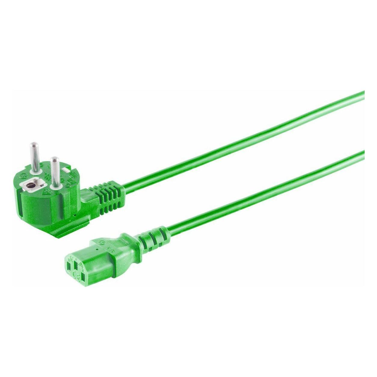 MicroConnect Power Cord Schuko Angled (5 m) (MC-SCHUANGC13500G)