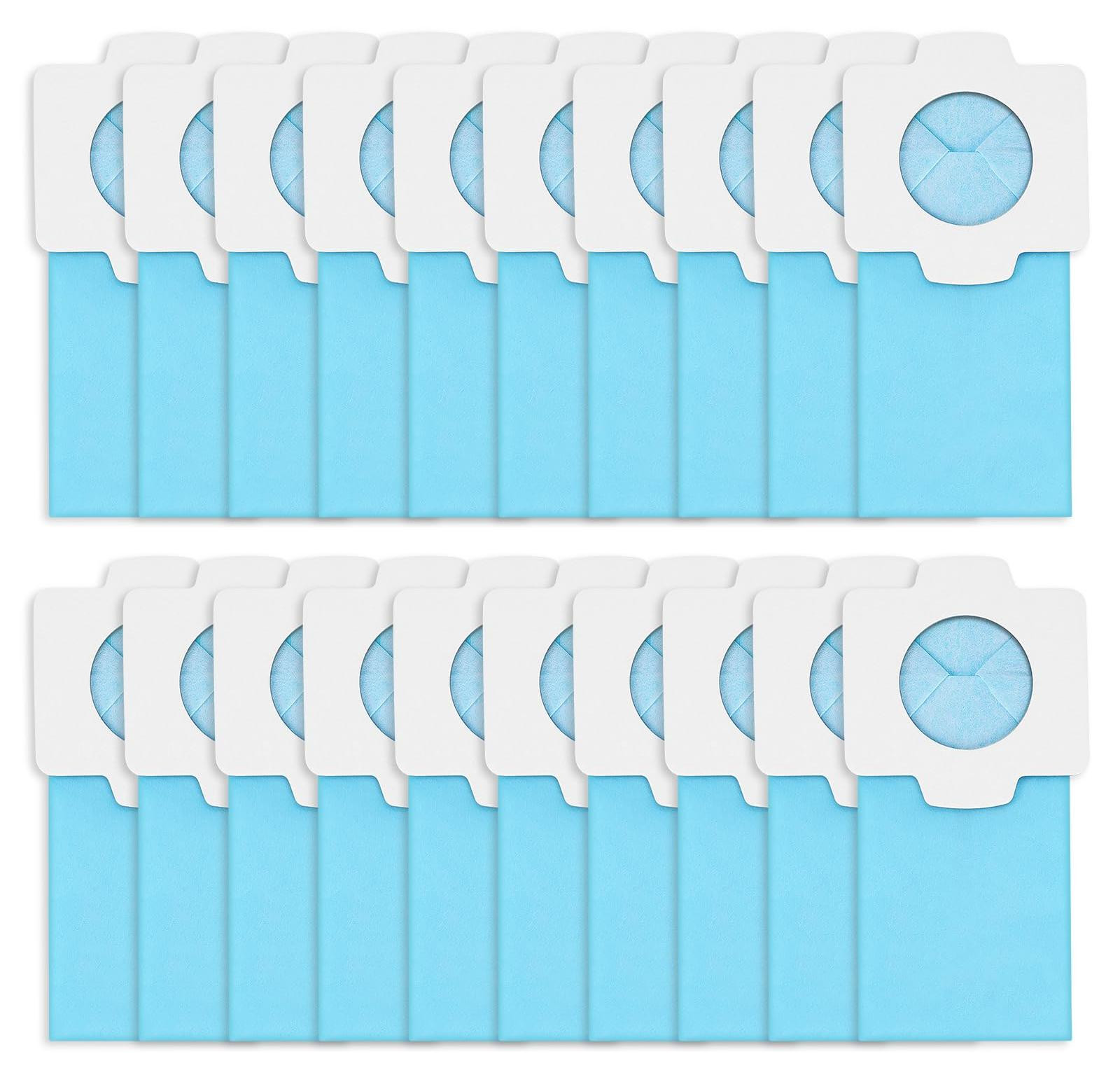 Makita Stofzuigerzakken met papierfilter voor accu-stofzuigers model DCL182, 20 stuks