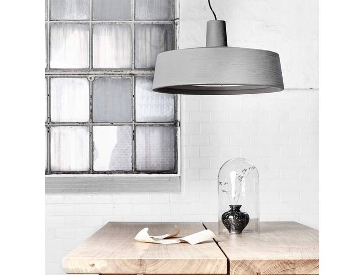 Soho 38 LED Pendelleuchte Strone Grey - Marset - Kunststoff
