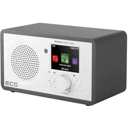ECG B.BOLD 3200 Cubo (FM, Bluetooth, WLAN), Radio, Grau, Weiss