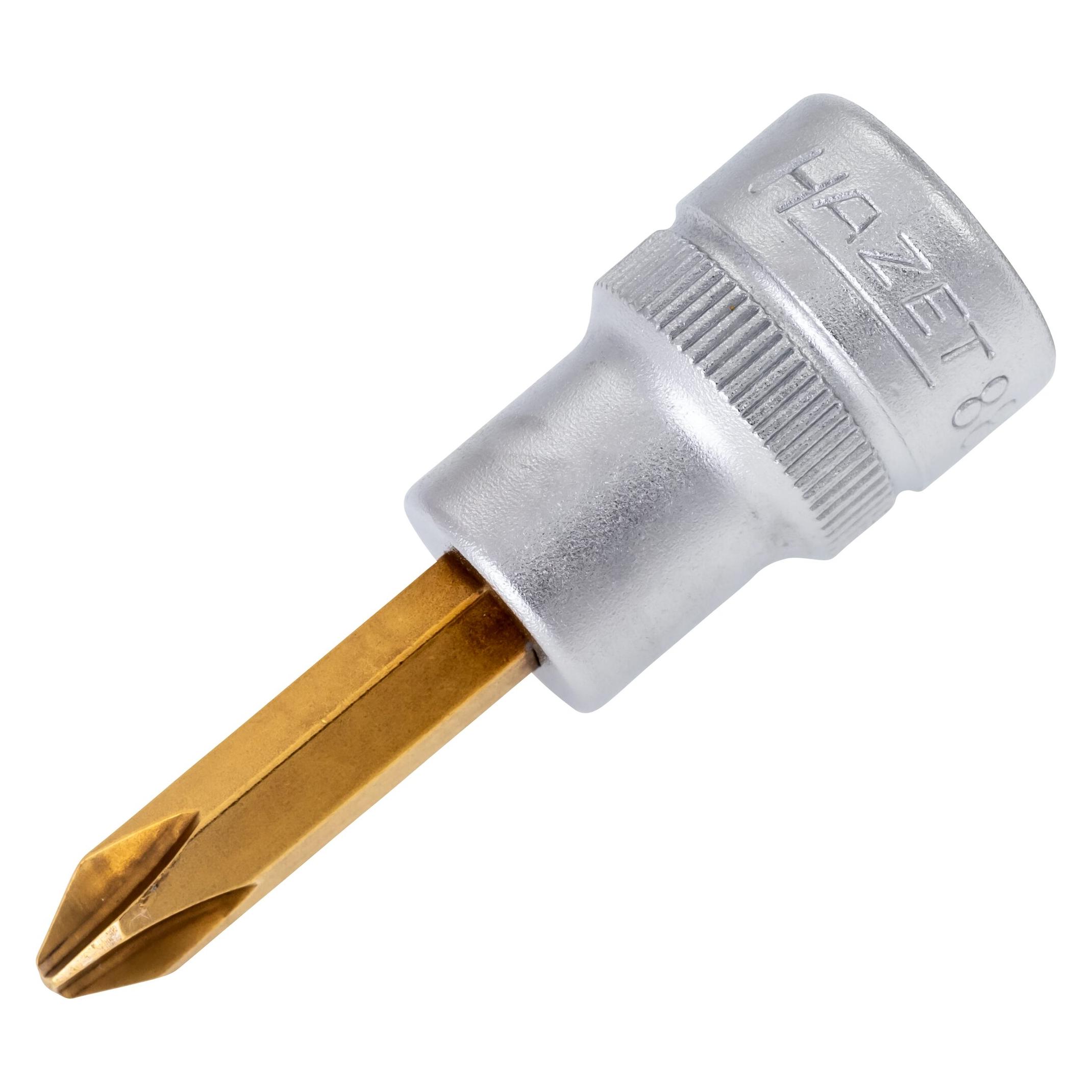 Hazet Schraubendreher-Steckschlüsseleinsatz 8806-PH2 Vierkant10 mm (3/8 Zoll) Kreuzschlitz Prof... (8806-PH2)