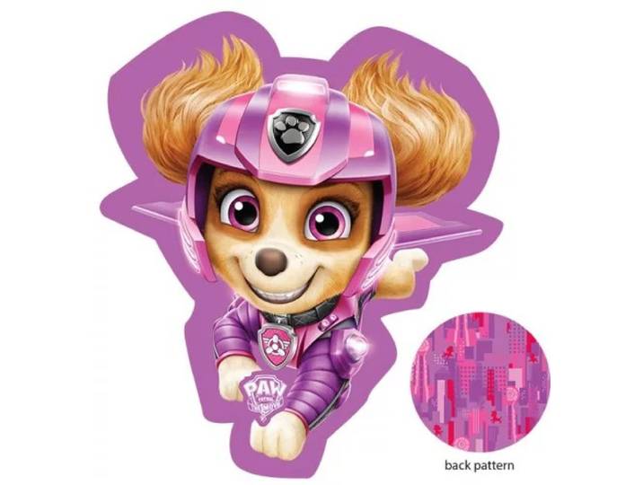 Paw Patrol sierkussen Skye paars 41X34cm