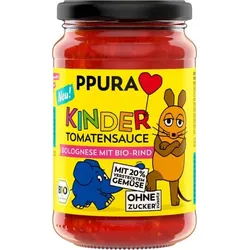 PPURA Kinder Bolognese Rindfleisch & Gemüse bio