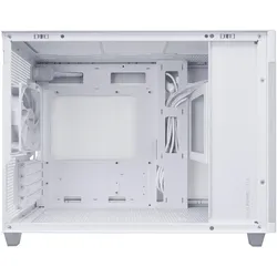 ASUS Prime AP201 Tempered Glass MicroATX Gehäuse weiß