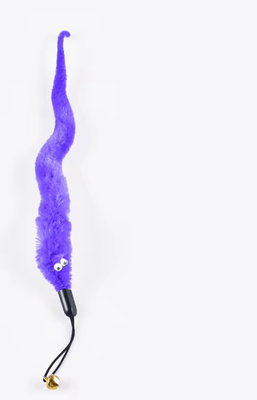 Inspire Curations WiggleBug Bell Replacement Cat Toy Set purple 1pc