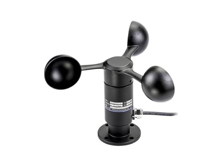 Aluminium-Rohr Windgeschwindigkeits-Windrichtung Sensor Drei Tasse(Al-alloy RS485 output)