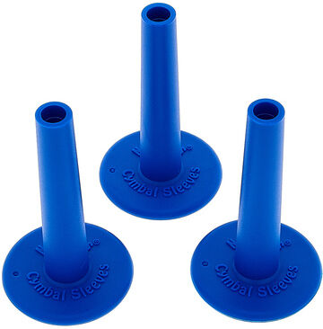No Nuts Cymbal Sleeves 3pcs Blue bleu