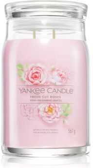 Yankee Candle Fresh Cut Roses vela perfumada Signature 567 g. Fresh Cut Roses