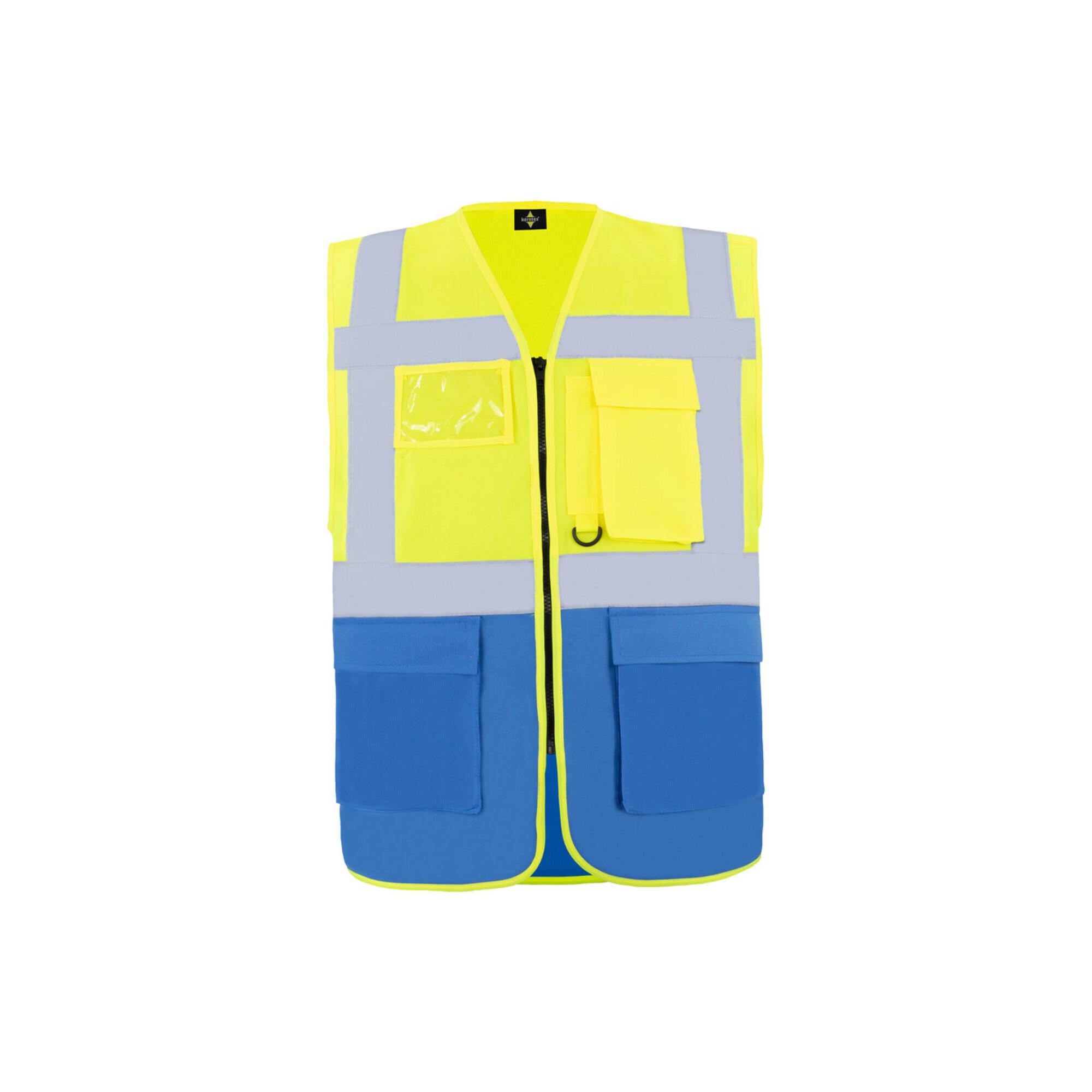 Korntex Wanrweste Hamburg gelb/blau Gr. 3XL (KXCMFGB/Gr.3XL)