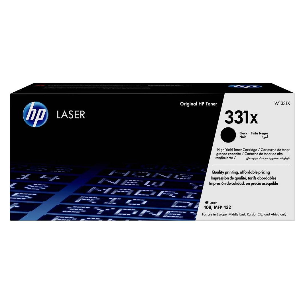 HP 331X - Hohe Ergiebigkeit - Schwarz - Original - Tonerpatrone (W1331X) - für Laser 408dn, MFP 4... (BK) (W1331X)
