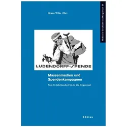 Massenmedien und Spendenkampagnen, Fachbücher von Jürgen Wilke