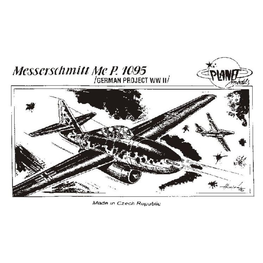 Planet Models Messerschmitt Me P. 1095, WW II Projekt (129-PLT017)
