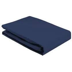 Elegante Softes Jersey Spannbetttuch - 120x200cm	marine