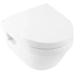 Villeroy & Boch Architectura Combi-Pack Tiefspül- WC inklusive WC-Sitz, 4687HR01, Farbe: Weiß