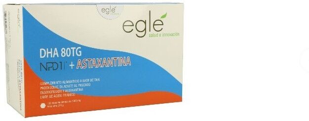 Eglé Npd1 Dha 80 Tg + Astaxanthin 30 caps