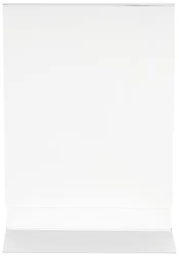 Deflecto 47901 Classic Image Tischaufsteller Verwendung für Papierformat: DIN A5hoch Transparent 12 St./Pack. 12St.