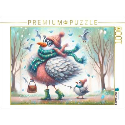 CALVENDO Puzzle Im März im Stadtpark | 1000 Teile Lege-Größe 64x48cm Foto-Puzzle für glückliche Stunden